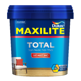 Sơn nước trong nhà MAXILITE TOTAL 30C Bề mặt Mờ - lon 5L